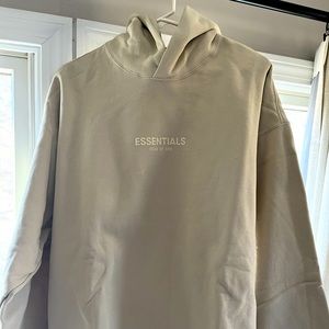Fear of God x ESSENTIALS Hoodie Wheat Medium